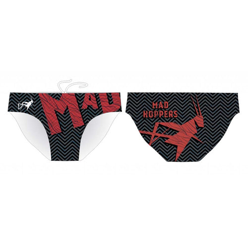 Stripes Black Men's Briefs - Mad Hoppers